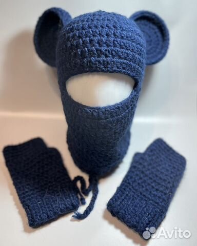 Балаклава с митенками