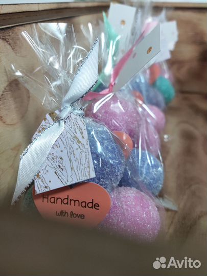 Подарочки/комплименты Скраб-конфеты для тела