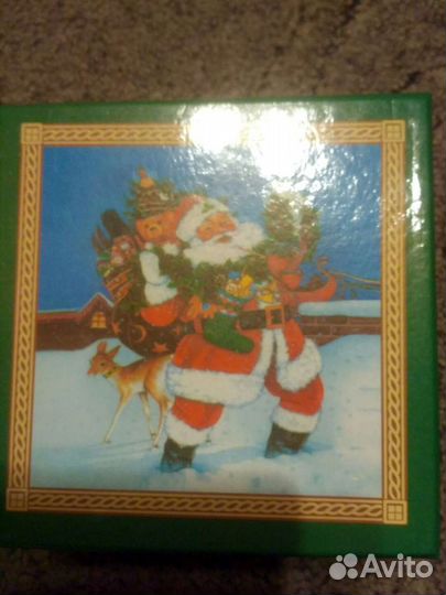 Набор новогодних шаров новый