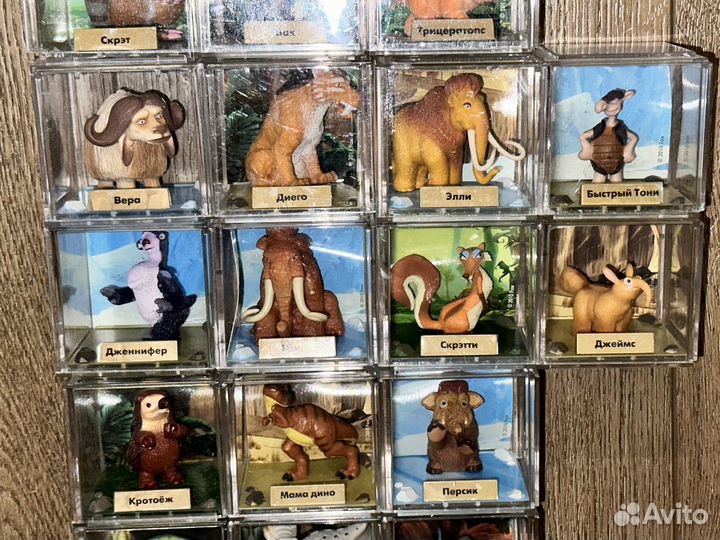 Коллекционные фигурки героев Ледникового периода