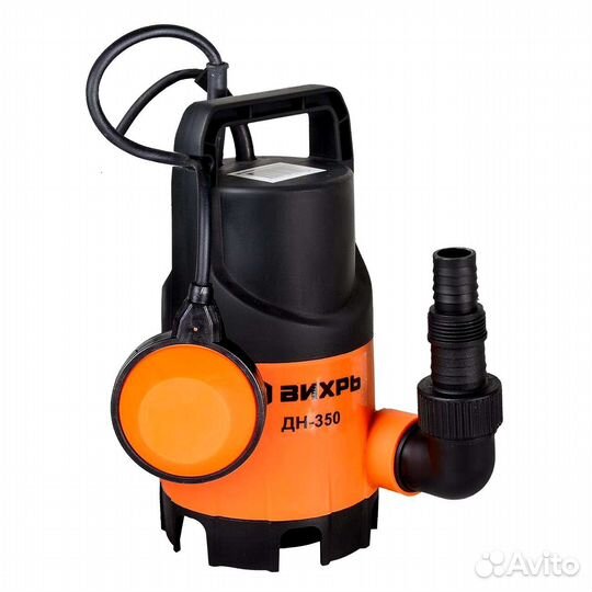 Новый дренажный насос Вихрь дн-350