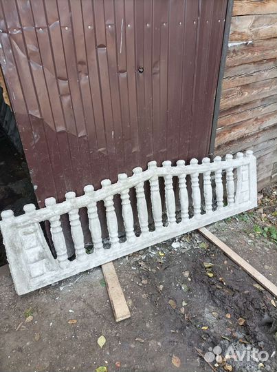 Бетонный еврозабор