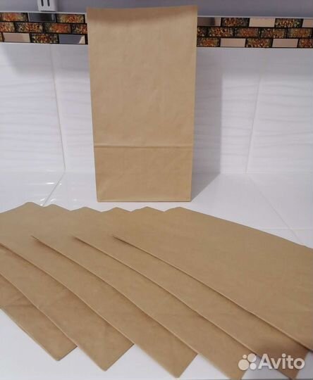 Пакеты бумажные крафт