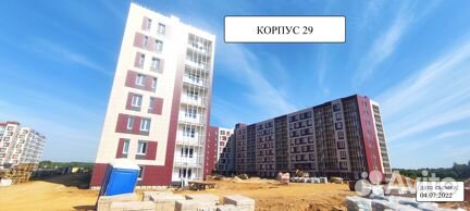 Ход строительства Мкр. «Красногорский» 3 квартал 2022