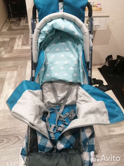 Санки коляска ника