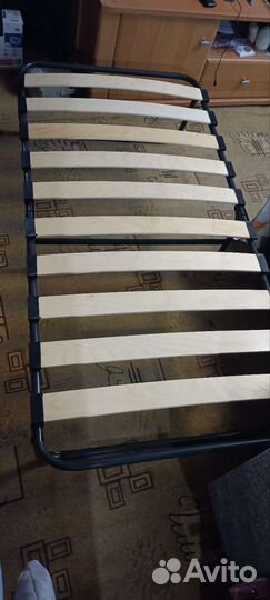 Раскладушка с матрасом десткая 145x70