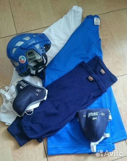 Хоккейная экипировка рост 178-185 и баул