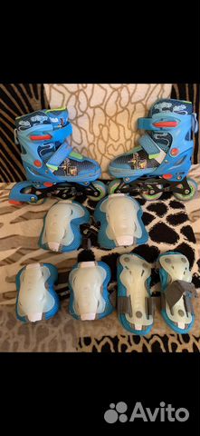 Детские ролики и защита