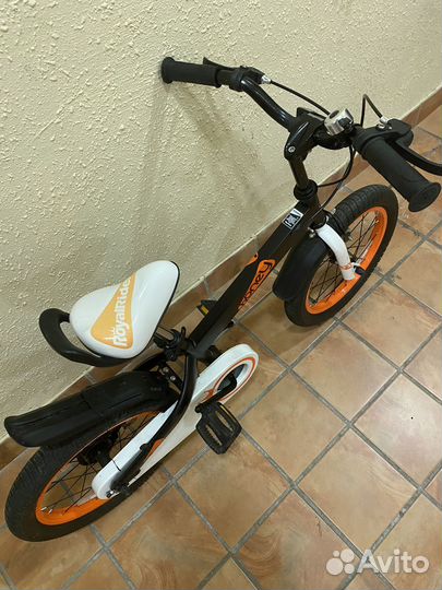 Детский велосипед Royal baby steel 18