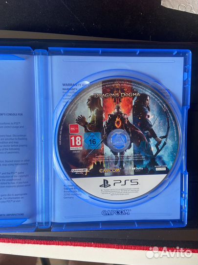 Dragons Dogma 2 ps5 диск