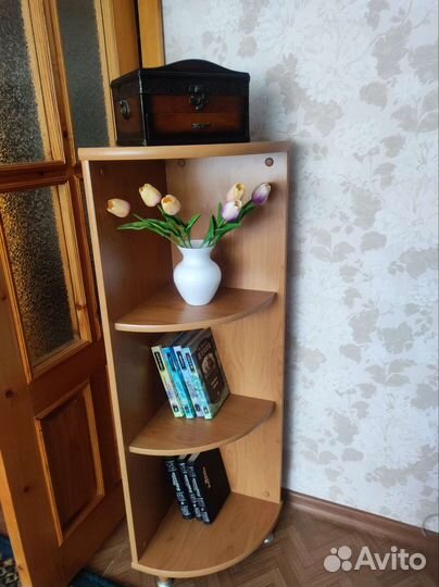 Полка угловая напольная