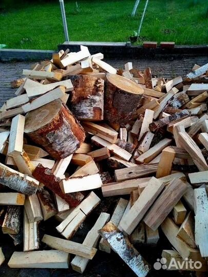 Сухие березовые дрова