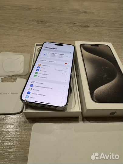 iPhone 15 pro max 512 1физ+есим