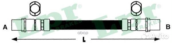 Шланг тормозной 6T47951 Lpr