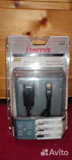 Кабель hdmi mini-displayport