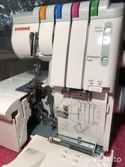 Оверлок janome 784