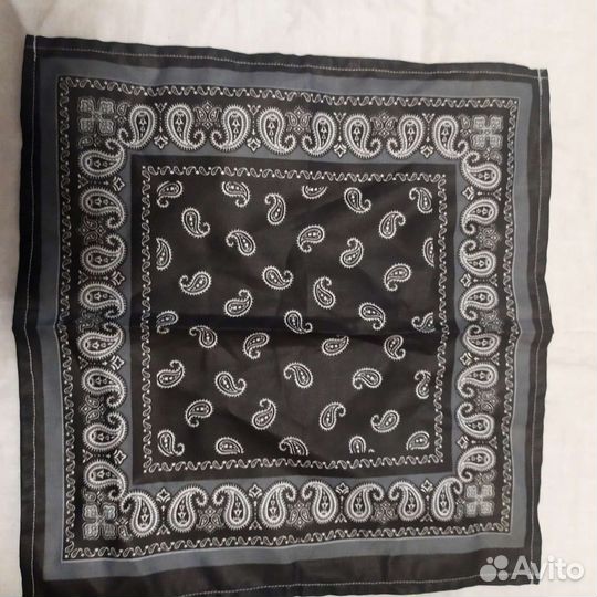 Набор ситцевых мужских носовых платков 6 шт