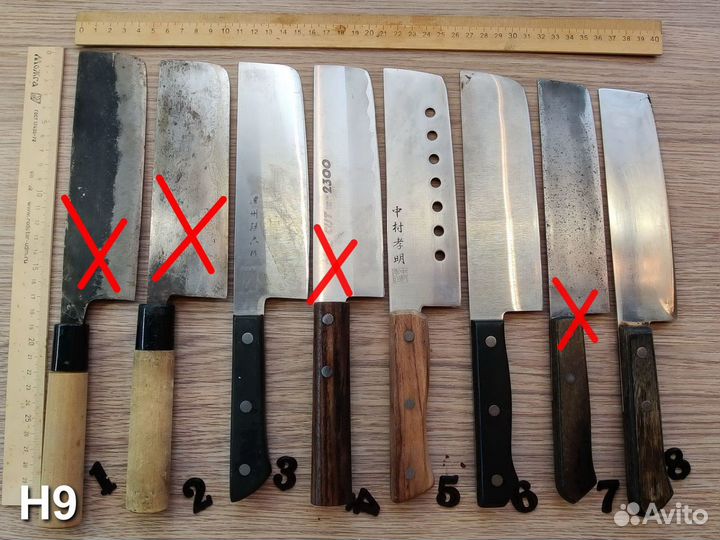 Нож накири Япония шеф профессиональный