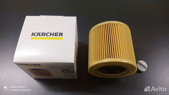 Патронный фильтр пылесоса Karcher (A/WD/MV/SE/NT)