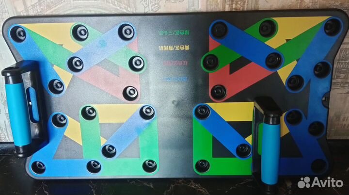 Платформа для отжиманий с упорами 18в1 большая NEW