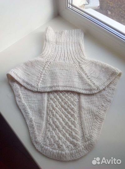 Манишка женская шерсть