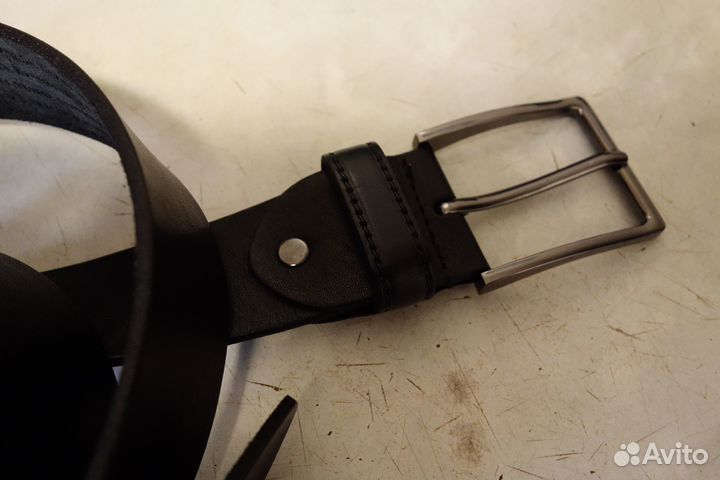 Ремень мужской, натур кожа. 140 см