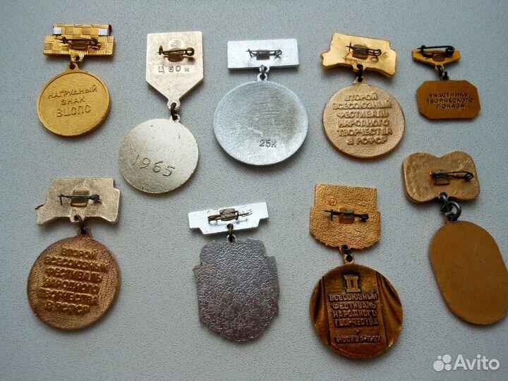 Значки СССР. Лауреаты, победители конкурсов