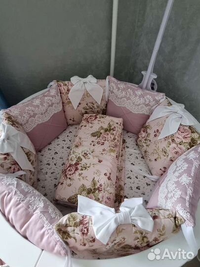 Бортики в кроватку