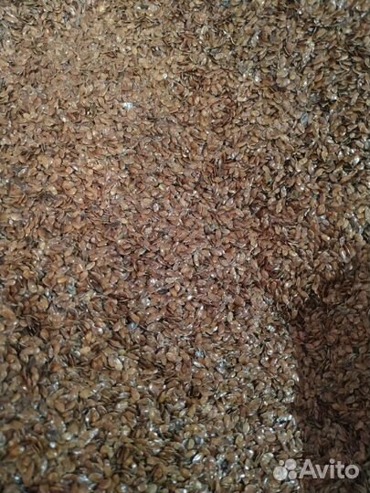 Лён обезжиренный