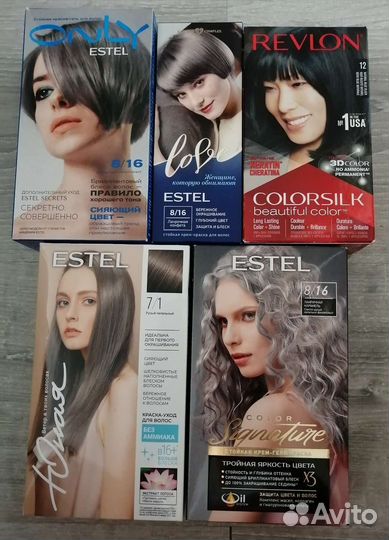 Краска для волос estel, revlon