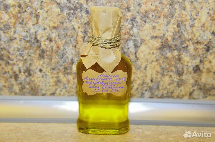 Сыродавленное амарантовое масло. Есть видео