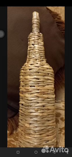 Бутылка оплетеная