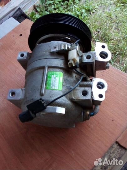 Компрессор кондиционера ssangyong