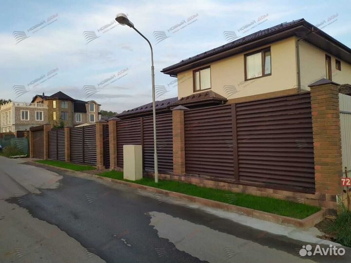 Забор жалюзи Еврозабор