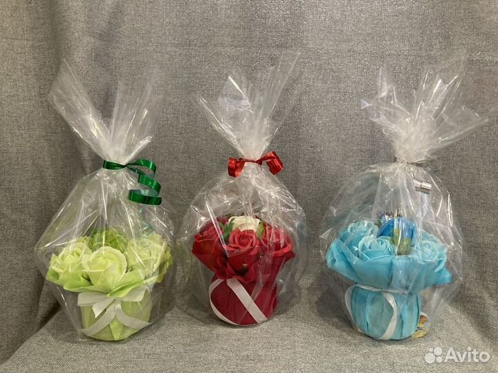 Букеты из мыла