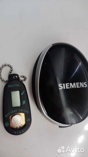 Слуховой аппарат siemens тестер батарей+кейс