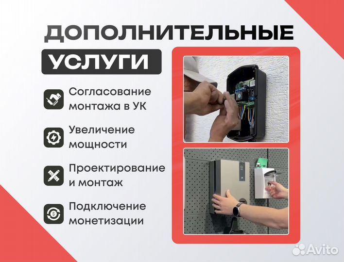 Зарядная станция для электромобилей 7кВт Gbt