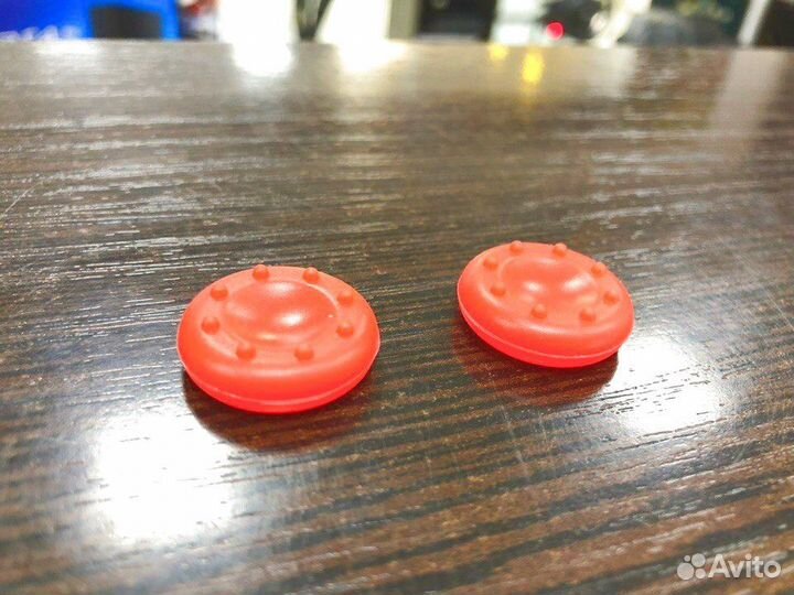 Накладки на стики Dualshock 4 (Красные)