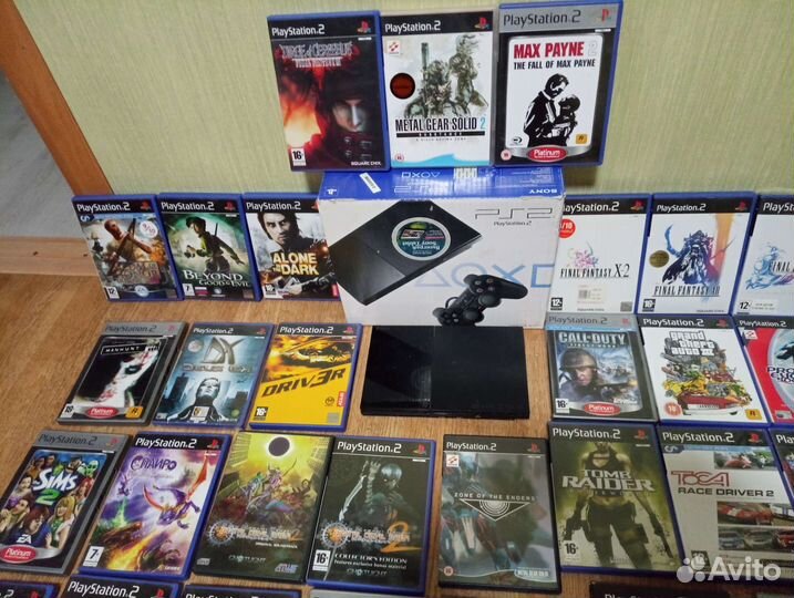 Sony PS2 и диски лицензия