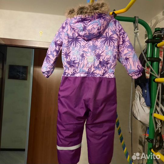 Зимний комбинезон для девочки lassie 110