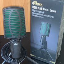 Микрофон ritmix RDM-126 Black-Green