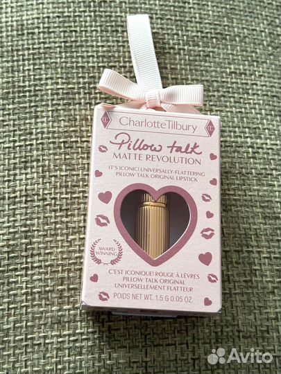 Помада charlotte tilbury pillow talk mini