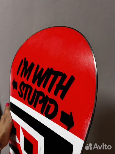 Сноуборд Ride Crush 152 с креплениями Ride VXN