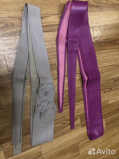 Пояс кушак кожа