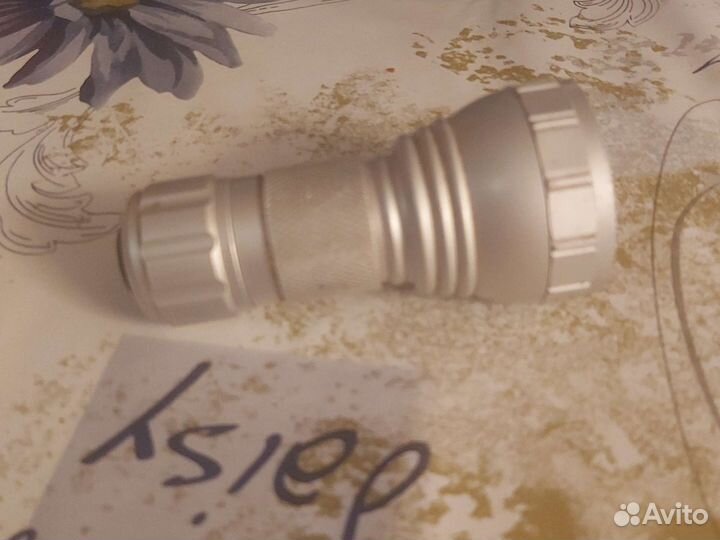 Ручной фонарик рабочий б/у