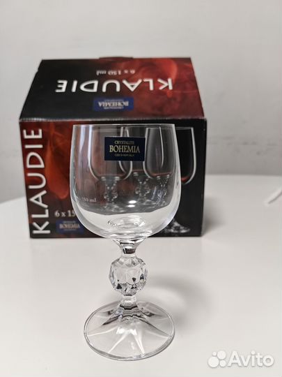Бокалы для белого вина Богемия