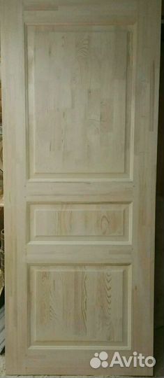 Двери деревянные филёнчатые из массива сосны