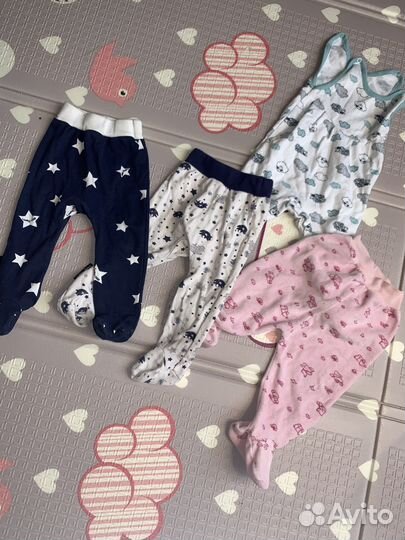 Пакет одежды на девочку 68-74