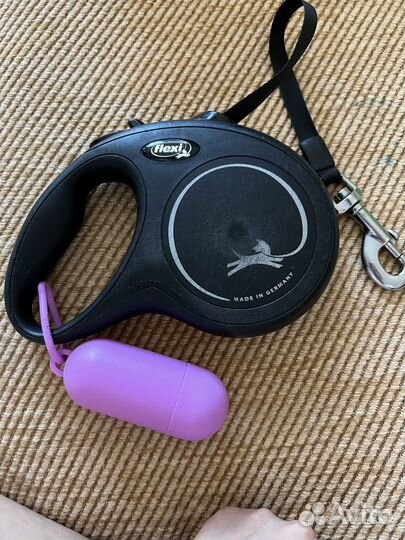 Поводок рулетка для собак ленточный