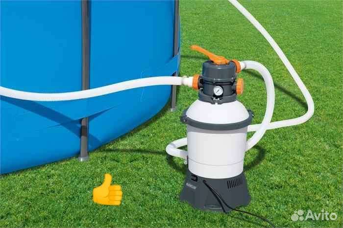 Песочный фильтр-насос для бассейна 3028 л/ч